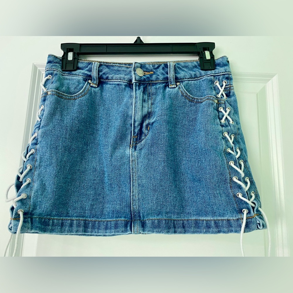 PacSun Jean Mini Skirt      Juniors size 24. (XXS)